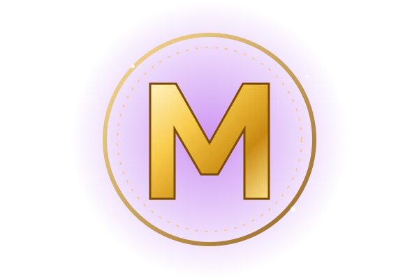 Marvel Casino – emblema aurie a cazinoului, cu butoanele de înregistrare și conectare